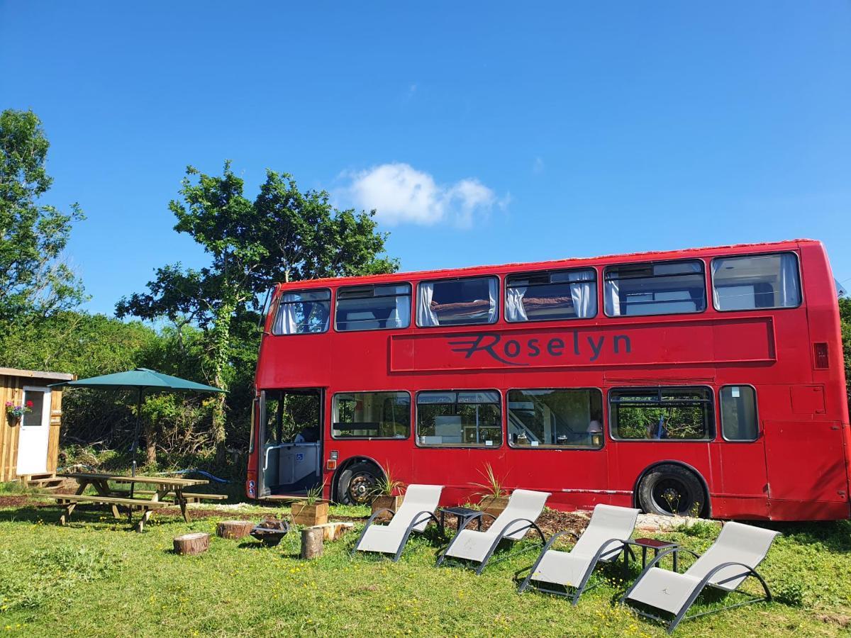 Holiday home Double Decker Bus On An Alpaca Farm Sleeps 8, 5 Mins Drive To Dartmoor
